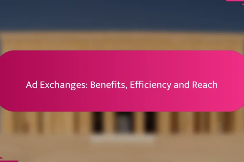 广告交易所：收益、效率与覆盖
