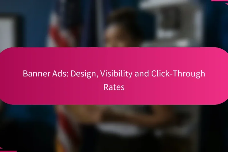 横幅广告：设计、可见性和点击率