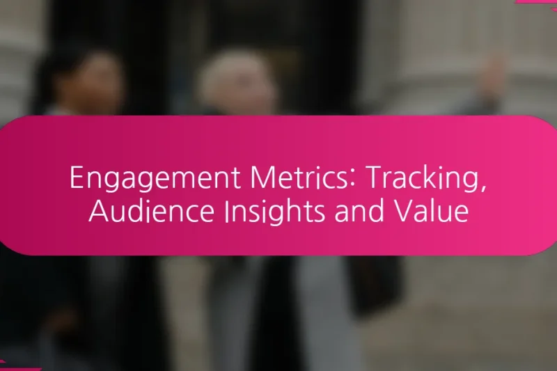 参与度指标：追踪、受众洞察与价值
