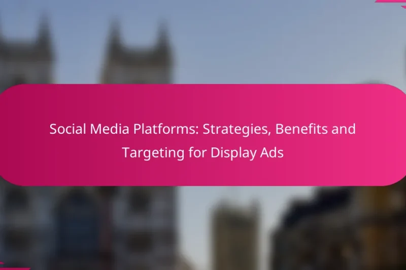 社交媒体平台：展示广告的策略、优势与定位