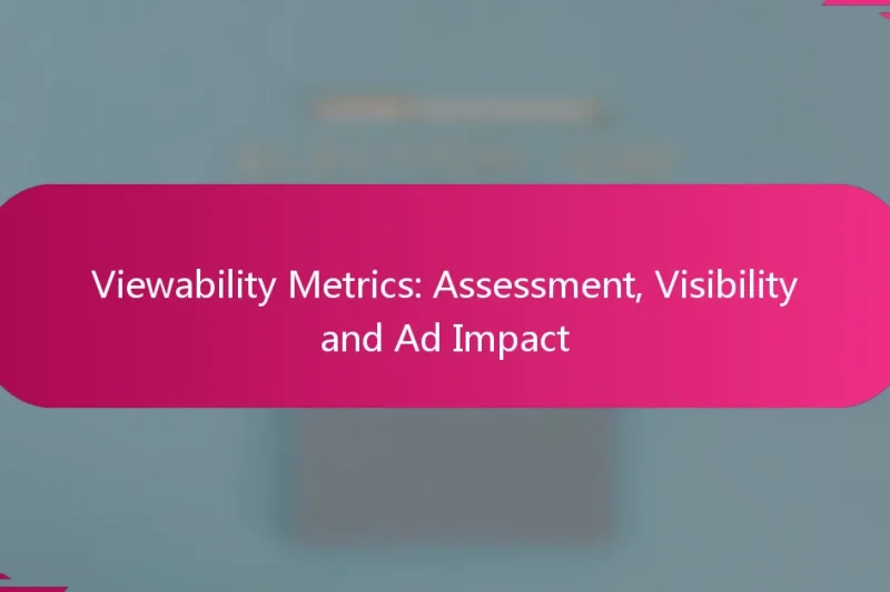可视性指标：评估、可见度与广告影响